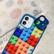 Чехол Разноцветное Лего для iPhone 11 Pro Max с защитой камеры