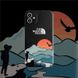 Чехол The North Face "Закат" для iPhone 13 черного цвета