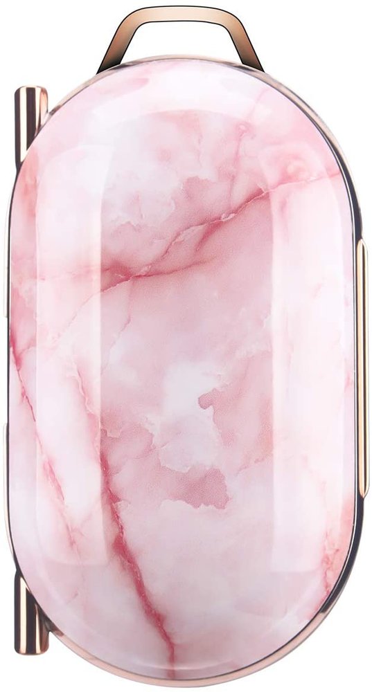 Дизайнерский мраморный чехол розового цвета для Samsung Galaxy Buds