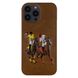 Коричневый кожаный чехол Santa Barbara Polo Jockey для iPhone 13