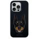 Чехол Santa Barbara Polo Curtis Dog для iPhone 14 Pro Leather Черный