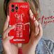 Чохол для iPhone 12 Pro Max Bearbrick Кока-Кола Червоний