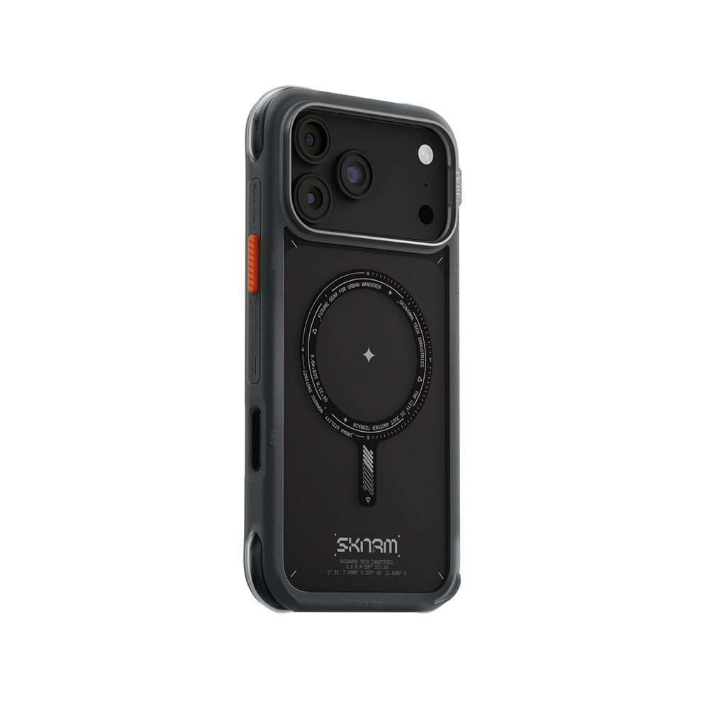 Чехол для iPhone 18 Pro Max Skinarma Avion (2026) (Mag-Charge + Drift-Node&trade; Bumper) Black