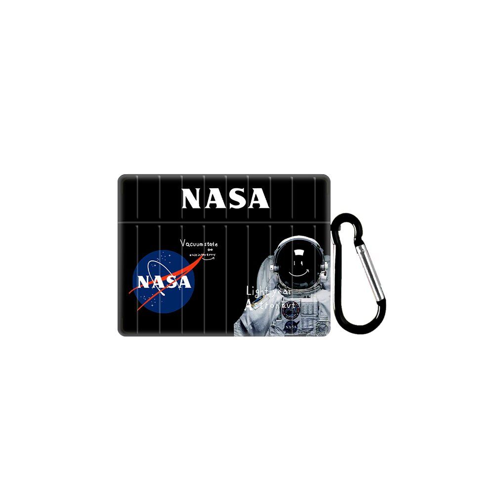 Чехол NASA "Астронавт" для Apple Airpods Pro черного цвета