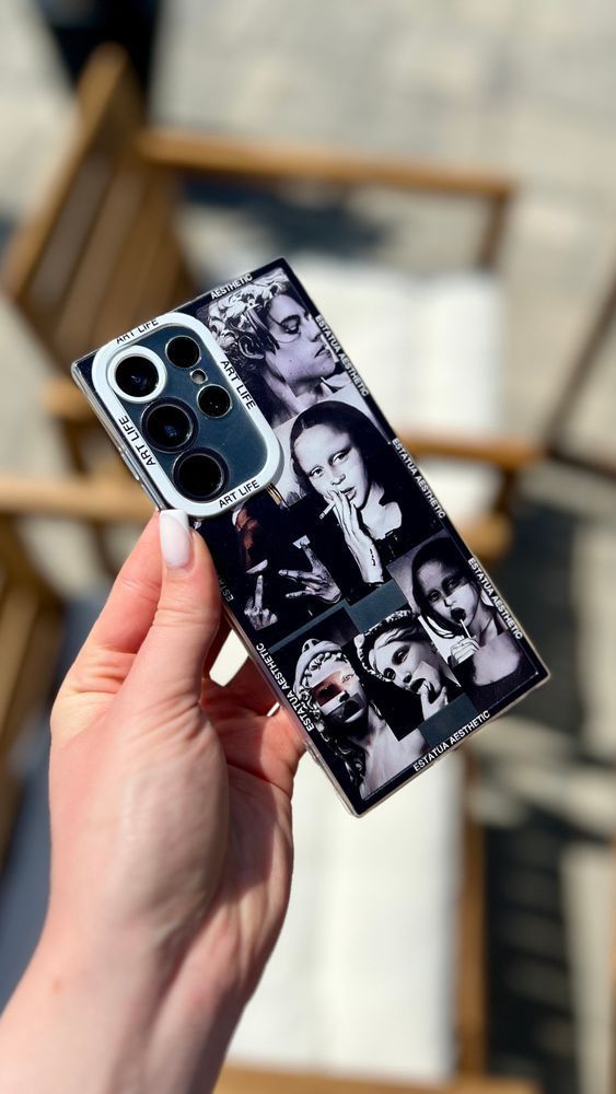Чехол для Samsung Galaxy A53 5G Mona Lisa Коллаж Черно-белый