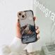 Чехол для iPhone XS Max Snowy Mountains с защитой камеры Прозрачно-коричневый