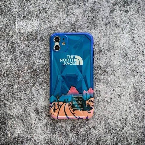Чехол The North Face "Joshua Tree" для iPhone X/XS синего цвета