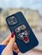 Чехол для iPhone 15 Pro Max Яростный тигр Patti Santa Barbara Polo Синий