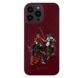Красный кожаный чехол Santa Barbara Polo Jockey для iPhone 13 Pro