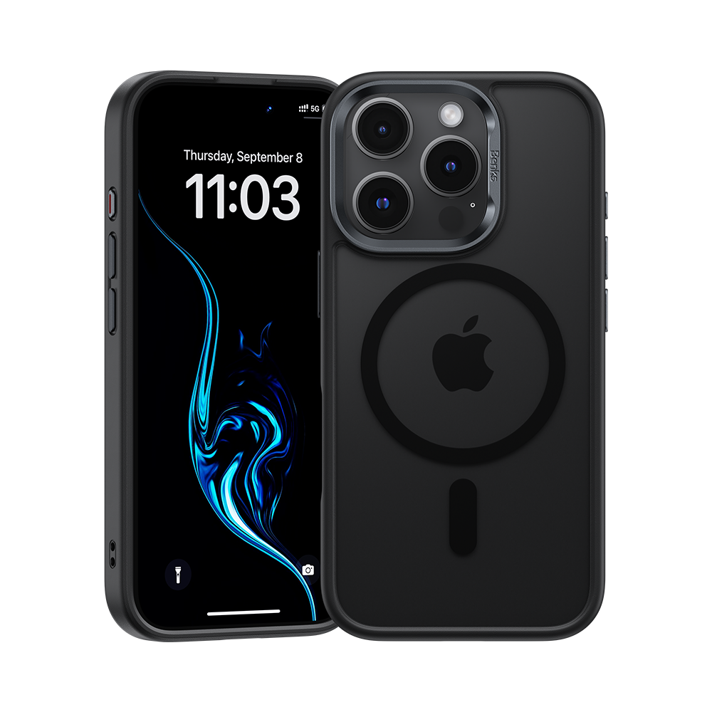 Чохол Banks для iPhone 16 Pro Max Mist Black