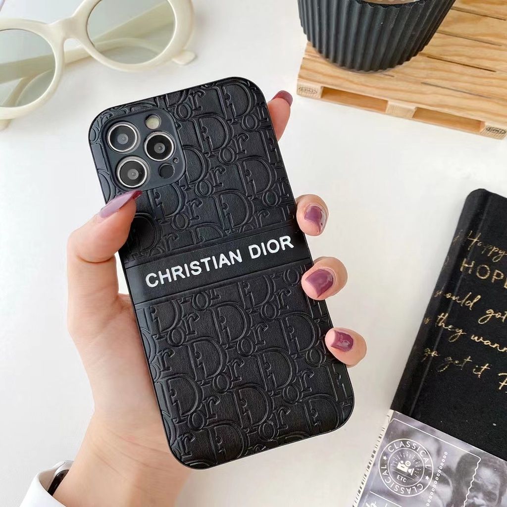 Черный чехол Christian Dior для iPhone 11 купить | Pikasso