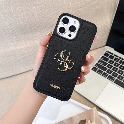 Чехол для iPhone 14 Pro Guess Черный