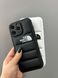 Пуферний чохол-пуховик для iPhone 13 The North Face Білий