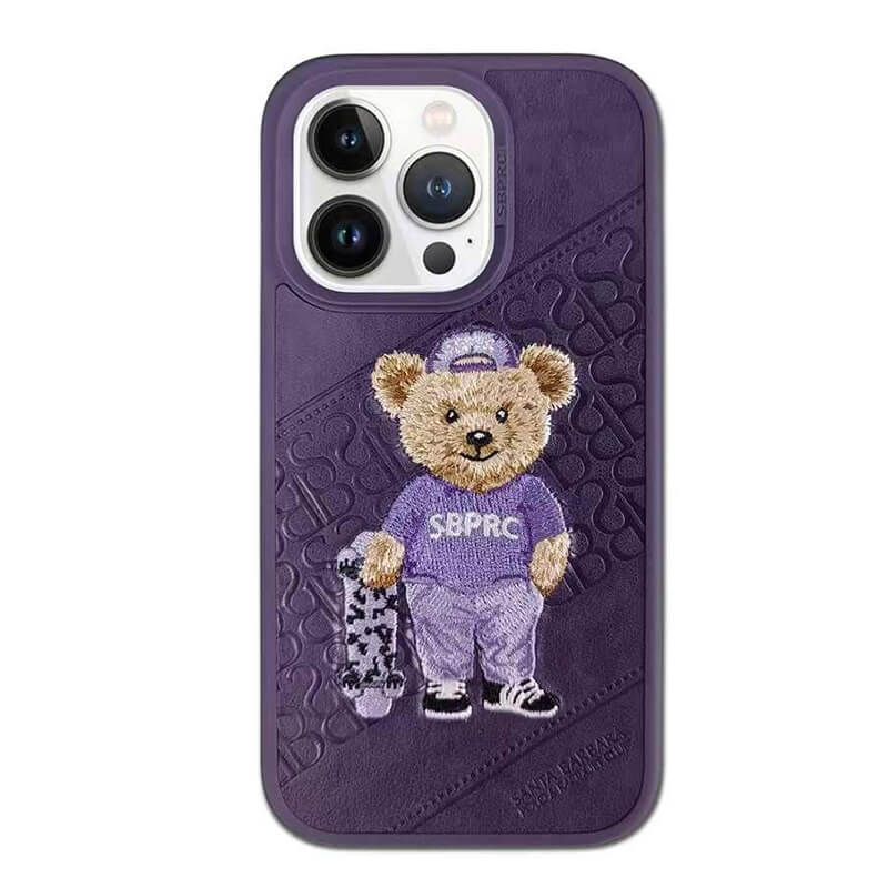 Чохол для iPhone 14 Plus Santa Barbara Polo Bear Crete Фіолетовий