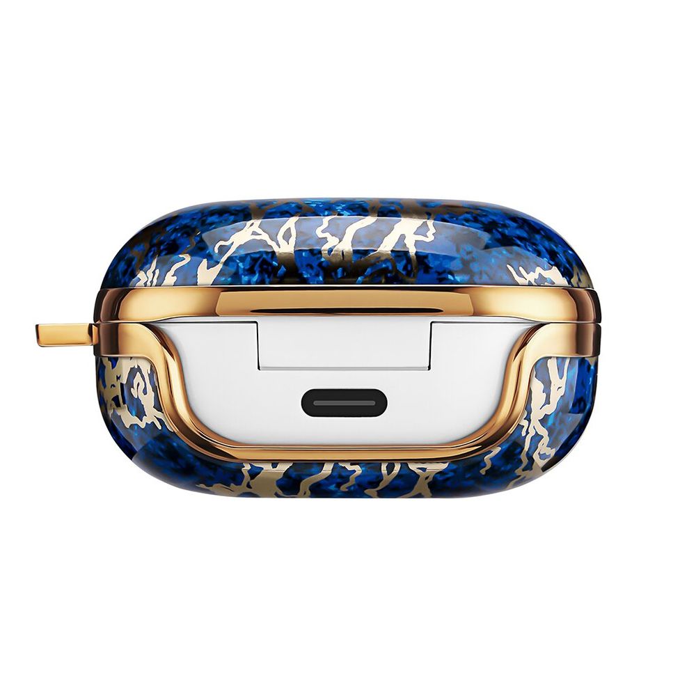 Дизайнерский чехол "Синий мрамор" для Samsung Galaxy Buds Pro