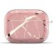 Дизайнерский мраморный чехол розового цвета для Apple AirPods 3