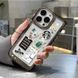 Чохол для iPhone 14 Starbucks Coffee Bear Прозорий
