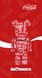 Чехол Bearbrick Кока-Кола для iPhone 13 Красный