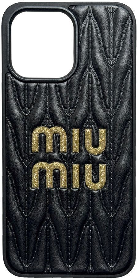 Чехол для iPhone 16 Pro Max MIU MIU Black