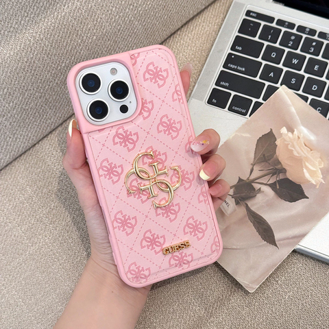 Чехол для iPhone 14 Pro Guess Розовый