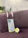 Чохол для iPhone 12 Квітка-Семицвітка з ременем для плеча Фіалковий