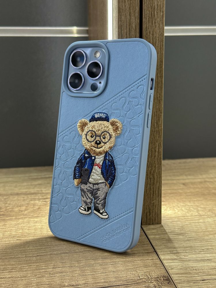 Чехол для iPhone 13 Pro Santa Barbara Polo Bear Crete Синий