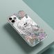 Чехол для iPhone 14 Pro Max Поцелуй скелетов Halloween
