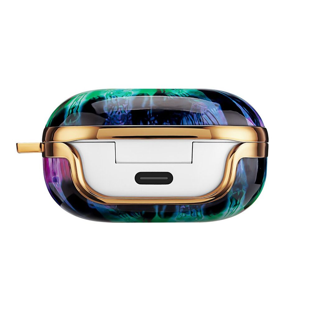 Радужный чехол со спиралевидным рисунком для Samsung Galaxy Buds Pro