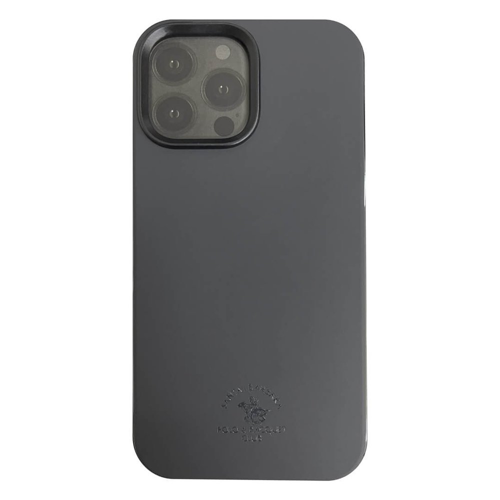 Черный чехол для iPhone 12 Pro Max Polo Lorcan Black