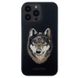 Чехол Santa Barbara Polo с вышивкой "Волк" для iPhone 12 из кожи