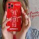 Чохол для iPhone 13 Pro Bearbrick Кока-Кола Червоний