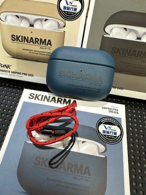 Чохол для Apple Airpods Pro 2 Skinarma Spunk Синій