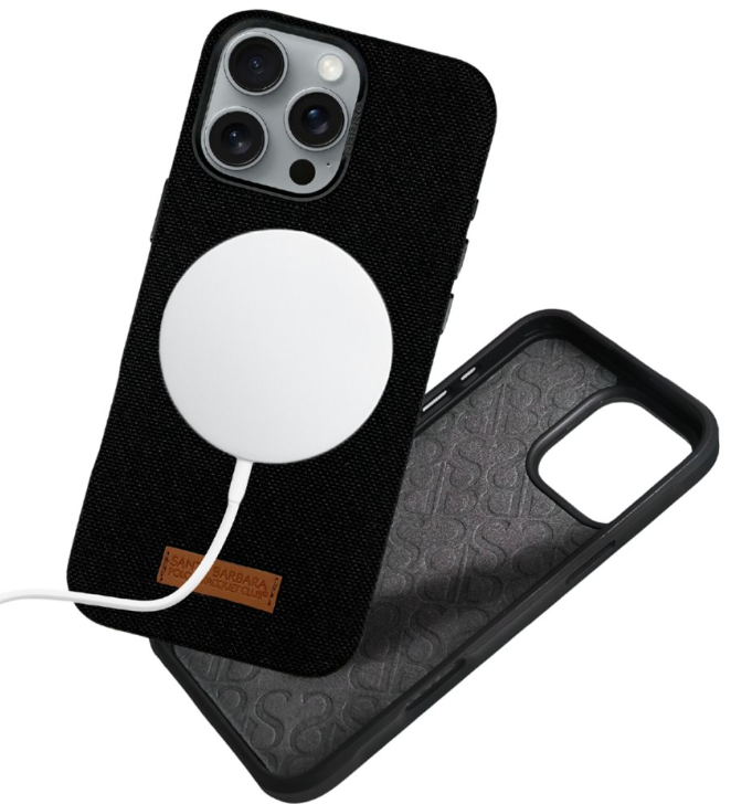 Чохол для iPhone 16 Pro Leonard Santa Barbara Polo Gray