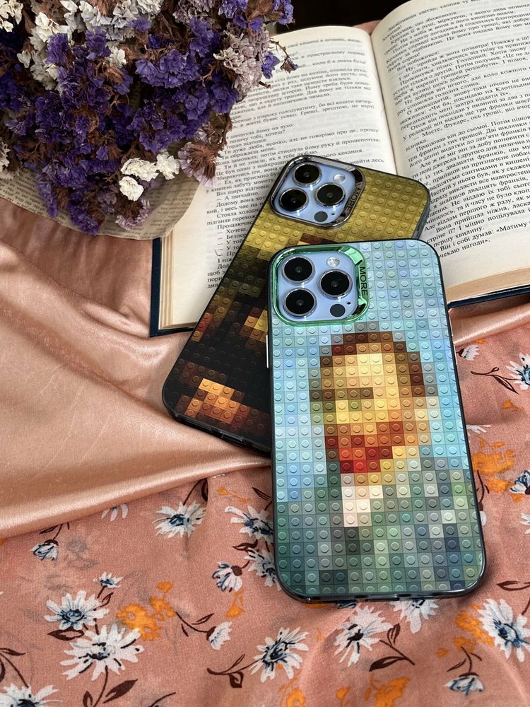 Чехол для iPhone 14 Pro Mosaic Van Gogh Oil Painting
