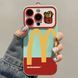 Чохол для iPhone 11 McDonald's Large Window із захистом камери Блакитний