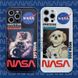 Білий чохол NASA "Місячний пес" для iPhone 12 Pro