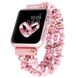 Ремінець із гравійно-рожевих намистин для Apple Watch 38-41 мм (Series 6/5/4/3/2)