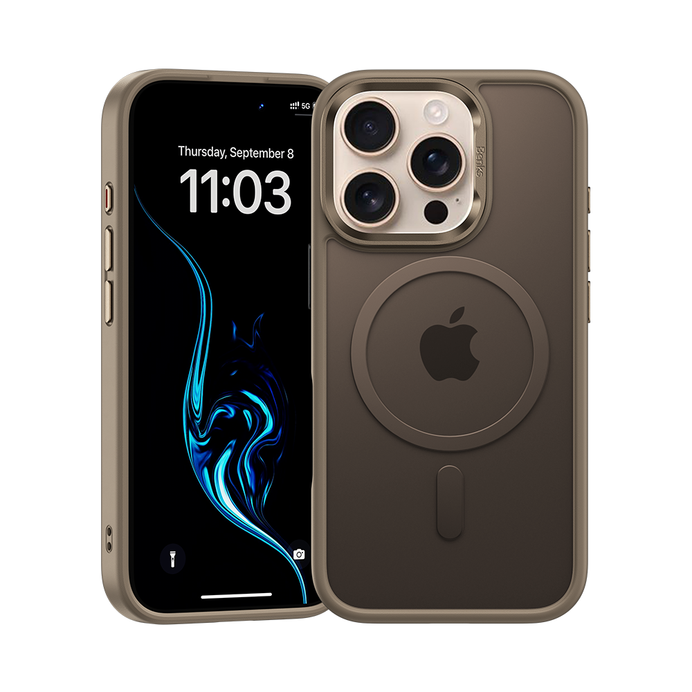 Чохол Banks для iPhone 16 Pro Max Mist Gold