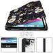 Чохол-книжка для iPad Pro 11/Air 4-5 (10.9) 11" Чорно-білий з квітами Magnetic Case