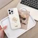 Чехол для iPhone 14 Guess Молочный