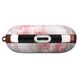 Дизайнерский мраморный чехол бело-розового цвета для Apple AirPods Pro