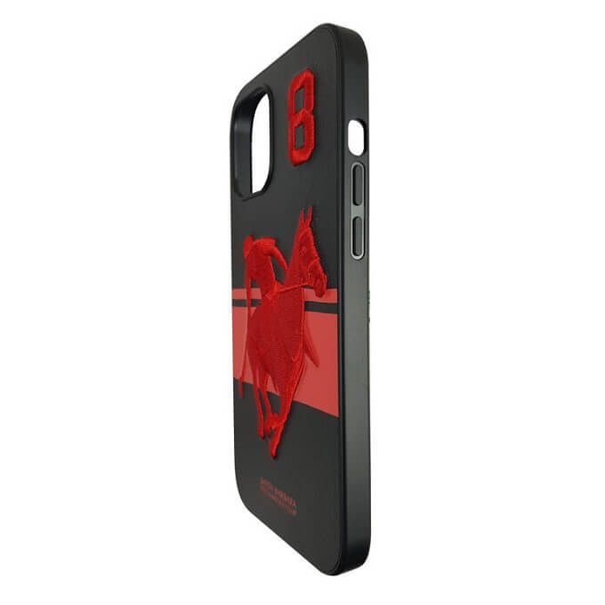 Кожаный чехол Santa Barbara Polo Garner для iPhone 12 Pro Max black