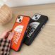 Кожаный чехол для iPhone 13 Pro The North Face с защитой на бортиках Черный