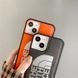 Кожаный чехол для iPhone 13 Pro The North Face с защитой на бортиках Черный