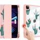Чохол-книжка для iPad Pro (2018/2020/2021) 12.9" Кактуси Рожевий Magnetic Case