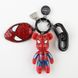 Брелок (ключница) Bearbrick мишка Человек-паук с маской
