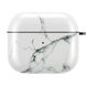 Дизайнерский чехол для Apple Airpods 3 Белый мрамор