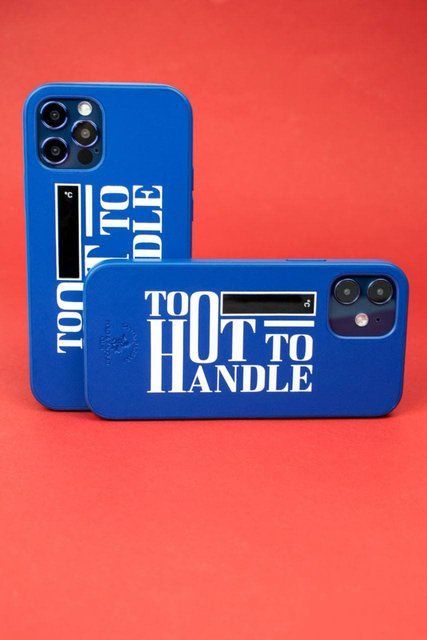 Чохол для iPhone 11 Pro Santa Barbara Polo Egan "Hot" з термометром Синій