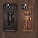 Чохол для iPhone 11 Pro Wooden Kaws Чорний