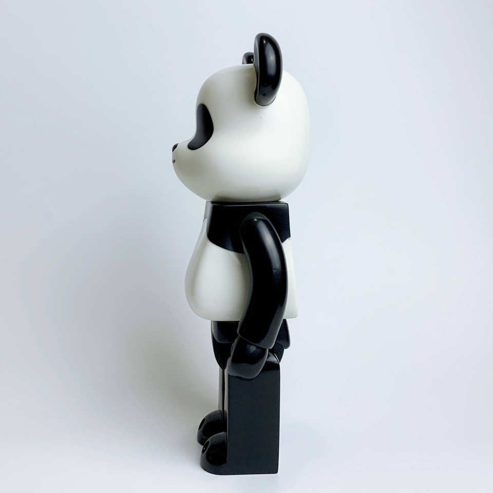 Фигурка Bearbrick Panda Boy Black 400%, 28 см